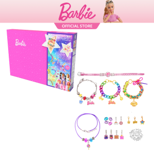 Barbie Rainbow Series DIY Jewelry Craft Set - Charm Set for Kids Ages 6 Years and Above
