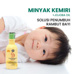 Minyak Kemiri Penumbuh Rambut Bayi Super Cepat FORA Garansi Uang Kembali Jika Rambut Tidak Tumbuh