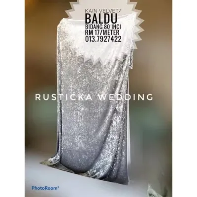 Kain Velvet Diamond Velvet Fabric Wedding Backdrop Curtain Velvet