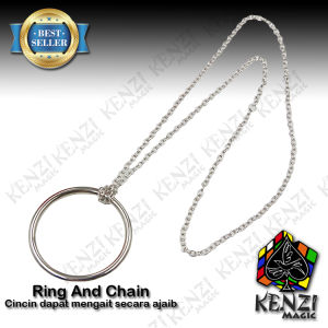 Sulap Ring and Chain - Alat Sulap Kalung Ring masuk Rante - KZ035