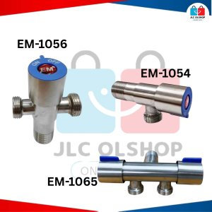 EM-1054 EM-1056 EM-1065 Stainless separated steel triangle valve two way and three-way toilet water