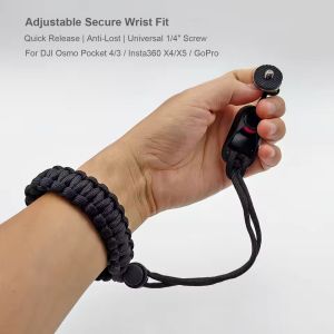 Hand Wrist Strap For DJI Osmo Pocket 4P Camera Accessory - Anti-lost Rope Strap Lanyard Screw Mount Quick Release Rope Belt for Osmo Pocket 4P