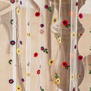 Flower Wedding Table Runner Decorative Lace Table Cover For Parties Reusable Polyester Multiple Length Option