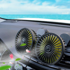 Quạt mini xoay 360 tiện ích trên ô tô xe hơi văn phòng cao cấp đầu cắm usb HÀNG CAO CẤP LOẠI 1