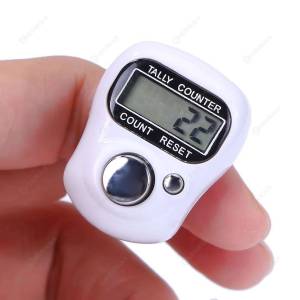 Laciola Alat Hitung Tasbih Digital Jari Mini Dengan Counter LED