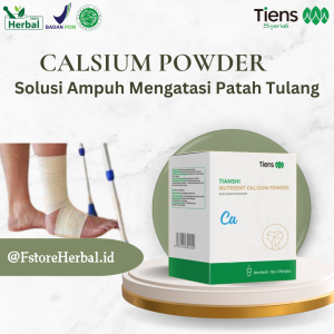 TIENS NUTRIENT CALSIUM POWDER ORI KALSIUM MURNI SUSU PATAH TULANG PENYEMBUHAN PEMULIHAN CEPAT KALSIUM OSTEOPOROSIS