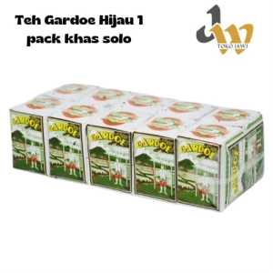 Teh Gardoe Hijau Teh Tubruk Wangi Khas Solo 1 Pack 40 gr
