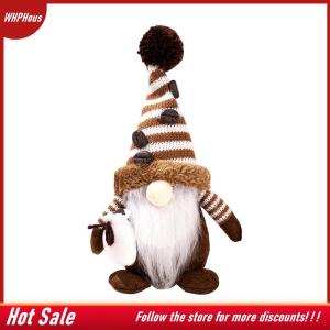 【COD】🔥🔥🔥 Coffee Gnome - Home Decor Coffee Bar Accessories - Themed Gnomes Gifts For Women - Christmas Winter Spring
