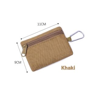 Tas Dompet Pinggang Gantung ID Card Holder Kecil Dompet Card Holder Wallet Pria Wanita