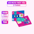 Sim 4G, sim mạng, sim data Saymee 4G kèm gói 3ME70 - Data tốc độ cao - miễn phí 3 tháng đầu sử dụng. 