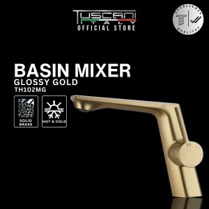 Tuscani TH102-CH/MG/GM HERIA Series Basin Mixer - Mixer