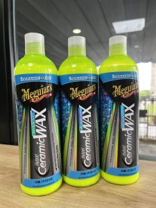 Meguiars Wax bóng Ceramic cho sơn xe dạng kem - Hybrid Ceramic Liquid Wax - G200416 473ml - Tặng kèm mút