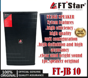 FT STAR FT-JB10 10inch 300-1800W Professional Karaoke Speaker System (1 Pcs)
