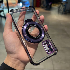 Case for Realme 7 pro realme 7i realme c17 phone casing Softcase Silicone shockproof Cover new design aesthetic Clear with holder SJXWXZJ01