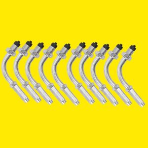 10PCS 90 Degree Throttle Cable Guide Elbow Pipe Carburetor Line Adjuster for Motorcycle Scooter ATV Moped Dirt Pit Bike Connector Part