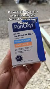 PanOxyl Acne Treatment Bar 10% Benzoyl Peroxide 113g