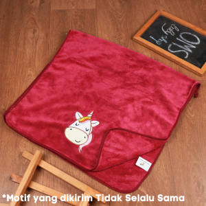 Handuk Bayi - Baby Towel / Handuk Bayi microfiber PREMIUM JUMBO 50 x 100 cm / PALING MURAH