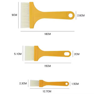 3PCS/set Multifunctional Oil Brushes High Temperature Resistant Barbecue Brushes Kitchen Tools