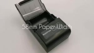 Thermal Printer Mini Bluetooth Printer Portable SRS 69Topup Payhere POS Barcode Label 58mm