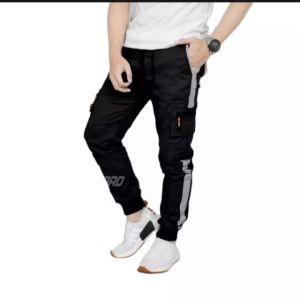 CELANA JOGER JOGGER PRIA STRIP LIST  DEADLINE/HARGA TERMURAH/NEW BRAND POPULER/BISA COD ( BAYAR DI TEMPAT )