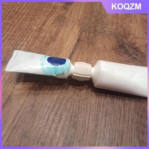 KOQZM 2pcs Summer Travel Picnic Toothpaste Refill Adapter Toothbrush Tube Converter Practical Bathroom Accessories