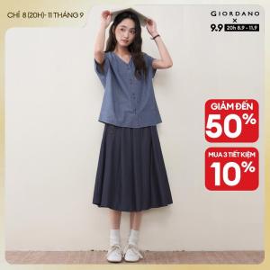 GIORDANO Women Skirt Elastic Waist Slimming Skirt Casual Stylish Trendy Elegant Comfortable Fashion Classic 18466307