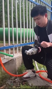 ชุดเกลียวที่สะดวกสำหรับท่อขนาด170กรัมดีไซน์น้ำหนักเบาโครงสร้างเหล็กคาร์บอนฟังก์ชันตัดแบบเกลียวคู่