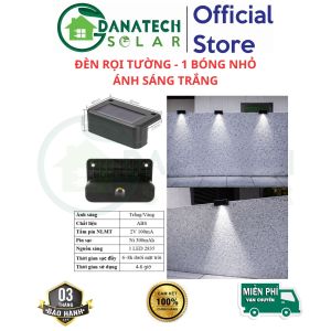 Đèn rọi tường năng lượng mặt trời trang trí sân vườn ban công biệt thự khu nghỉ dưỡng tiểu cảnh