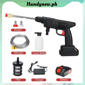 Pressure Washer Power Spray Cordless Car Washer High Pressure Portable Car Wash Sprayer