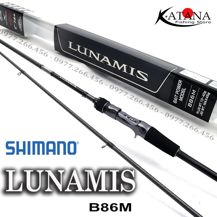 Cần Câu Lure Shimano - LUNAMIS B86M - Made in Indonesia | Lazada.vn