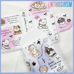 【Enthusiasm】🌟🌟【Hot Sale】🎈 Cute Photo Album 3 Inch Photo Card Holder Idol Card Binder Collection Book 36 Pocket Book Album Photocard Storage Case