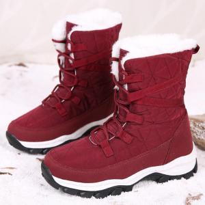 SUPERLI 2023 Women snow boots platform winter boots thick plush waterproof non-slip boots women winter shoes Women Boots