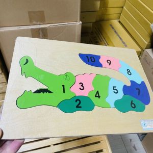 Đồ chơi tranh ghép hình các con vật học chữhọc số gỗ cao cấp tranh ghép gỗ thông minh giáo dục cho bé