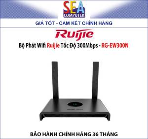 Bộ Phát Wifi Ruijie Tốc Độ 300Mbps - RG-EW300N