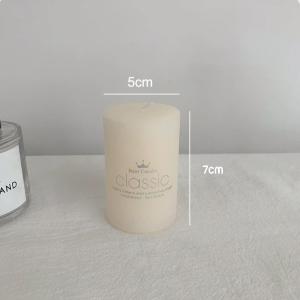 1ชิ้น เทียนคลาสสิค เทียนแท่งตกแต่งบ้าน เทียนโรแมนติก เทียนงานแต่งงาน เทียน เทียนแท่ง White Classic Candle  เทียนตกแต่ง