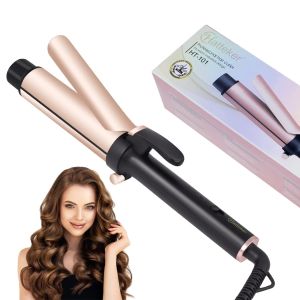 Hatteker 36mm Large Curling Iron Wave Hair Setter for Bangs And Home Use Egg Roll Hair Styler Compact Size for Easy Handling2026