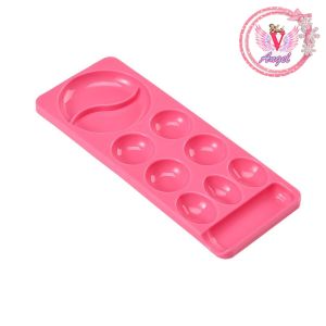 จานวางพู่กัน ผสมสี แท่นวางพู่กัน