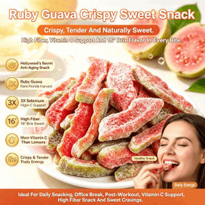 Seedless Red Guava Preserved Fruit Red Core Guava Dried Fruit Healthy Snack No Additives For Pregnancy  红心芭乐去籽蜜饯