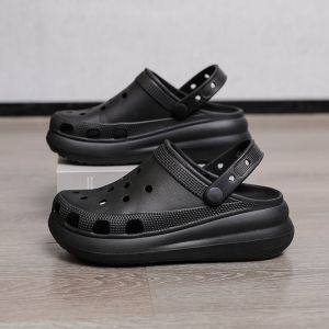 [Free Shipping] WomenS New Style Thick-Soled Height-Increasing 25 New Versatile Clogs