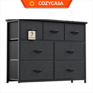 【COZYCASA】7-Drawer Fabric Storage Cabinet / Bedroom Chest Organizer