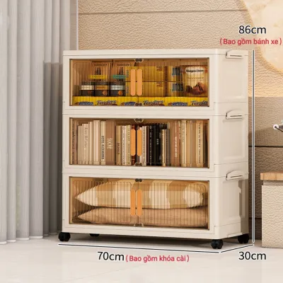 tủ nhựa đựng quần áo cửa tủ có nam châm 40-70cm tủ lắp sẵn 3-5tầng tủ đựng quần áo/tủ nhựa gấp gọn/tủ nhựa lắp ráp/tủ nhựa có bánh xe