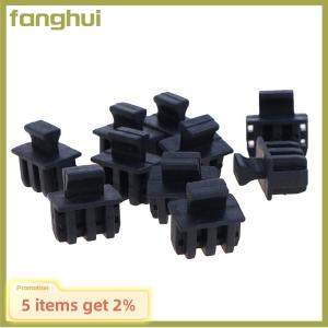 fanghui 10PC SFP ฝาครอบป้องกันโมดูลไฟเบอร์ SFP ครอบคลุม DUST CAP CAGE DUST Plug