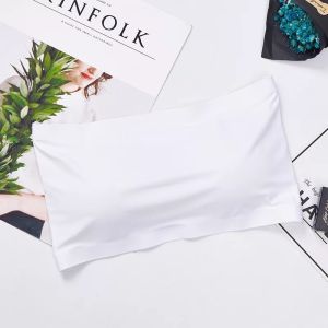 kimiph korean fashion Chiffon Tube Bra Strapless High Quality free size #661