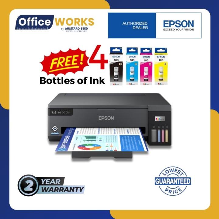 Epson Printer Epson Ecotank L11050 A3 Wireless Ink Tank Printer Single Function Printer 