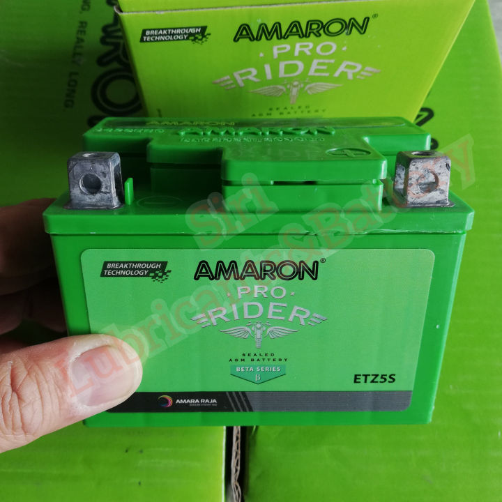 Motorcycle%20battery%20AMARON%20ETZ5S%2012V5AH%20Wave110i%20Wave125%20MSX%20Scoopy-i%20Zoomer-X%20Fino%20Filano%20-%20Image%202
