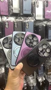 Applicable for Honor X9cHonor X9c SmartHonor X9c 5G Mobile phone case PC scrub Back plate Anti-fingerprint Case cover Rotary bracket All inclusive Ultra thin Anti-fall Shockproof rear casing