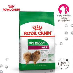 Royal Canin Mini Indoor Adult 7.5kg Dry Dog Food - Size Health Nutrition | Premium Kibbles for Small Breed Dogs Up to 10kg | Supports Digestion Stool Odour Reduction Weight Management and Healthy Skin & Coat [New Stock]