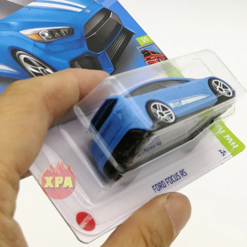 Hot Wheels Racers Ford Focus 1:64 – Sammlerauto, Die-Cast, Realistisches Design