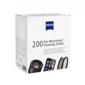 [SG LOCAL STOCK] ZEISS Lens Cleaning Wipes 200pcs  Pre-Moistened  Glasses Phone Screen Camera Cleaner  Individually Wrapped