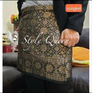RUMPAK SARUNG SONGKET LILIT BAPAK/RUMPAK COWOK MELAYU Muslim Dewasa Muslim Dewasa